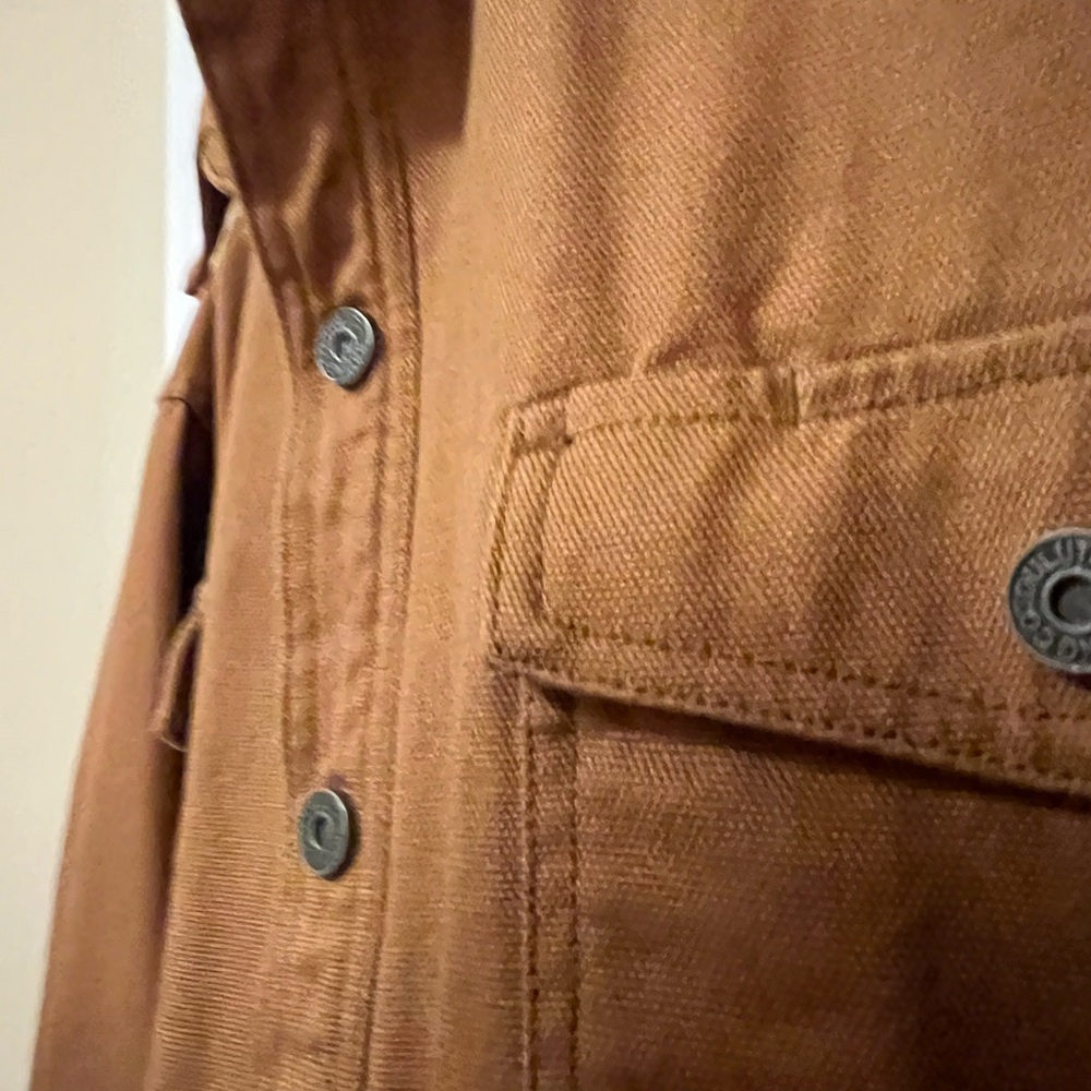 Duluth Trading Co Men's Brown Shirt Jacket - Picture 4 of 8